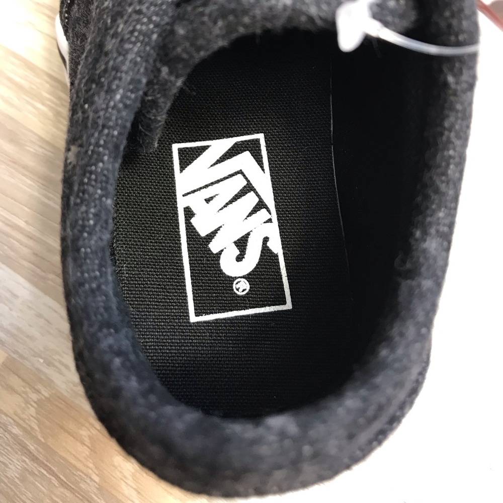 NWT VANS Atwood Chambray Black Kid’s AUTHENTIC - Picture 6 of 6